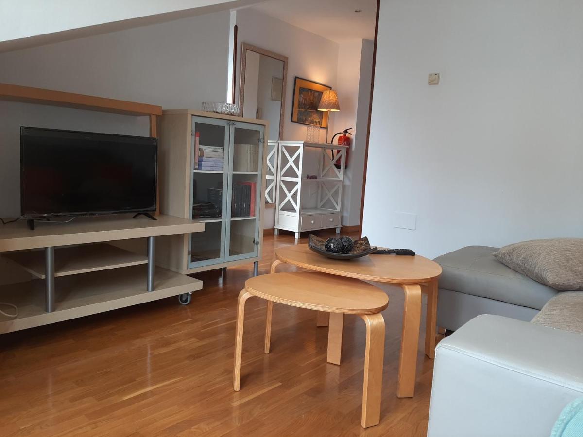 Ferienwohnung Atico La Plaza Les Arriondes Exterior foto